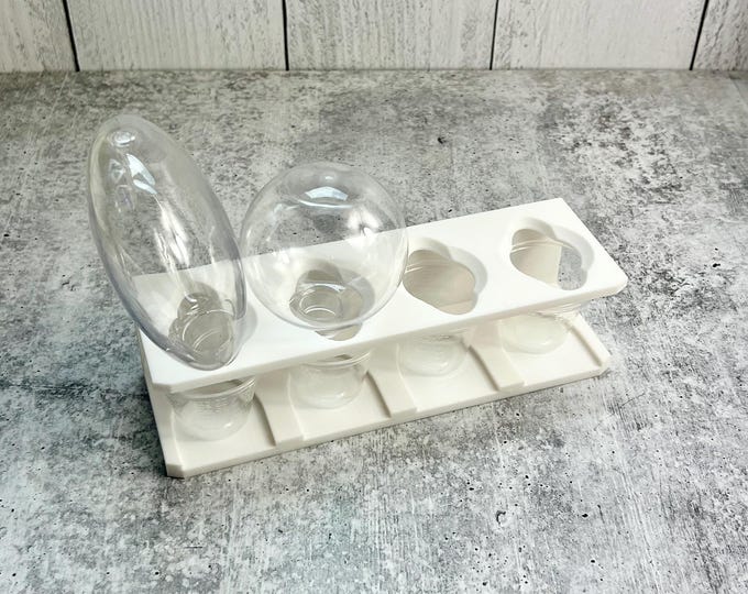 Ornament Cradle Drip Station - Christmas - White