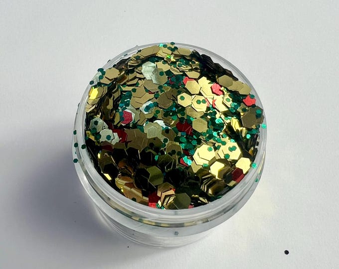 CLEARANCE - Festive Glitter Mix - Available in 1 oz