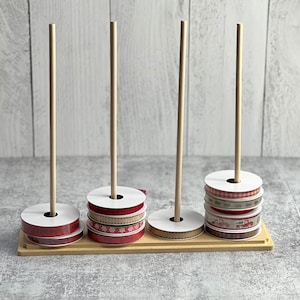 DEAL - Ribbon Spool Holder - Ribbon Organizer - Craft Organizer