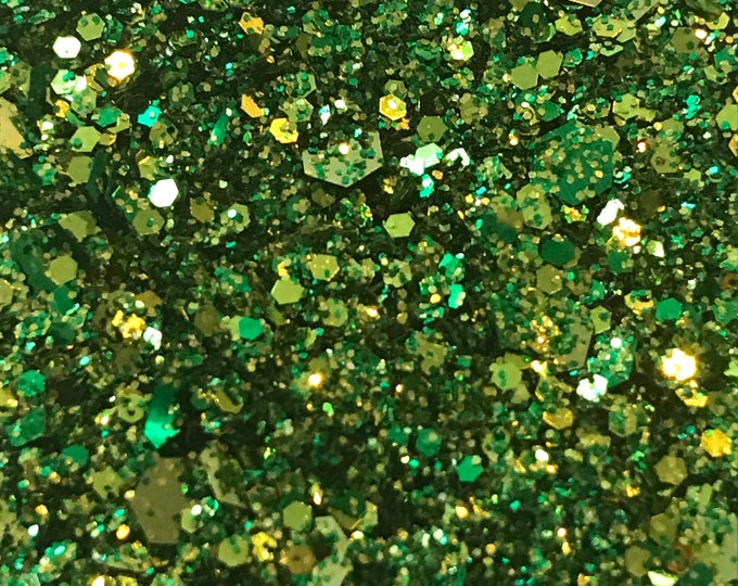 Grassy Green Glitter Mix - Available in 1,2, or 4 oz