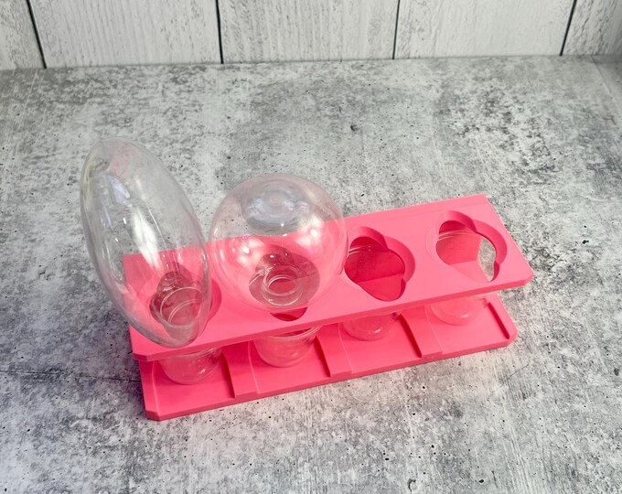 Ornament Cradle Drip Station - Christmas - Pink