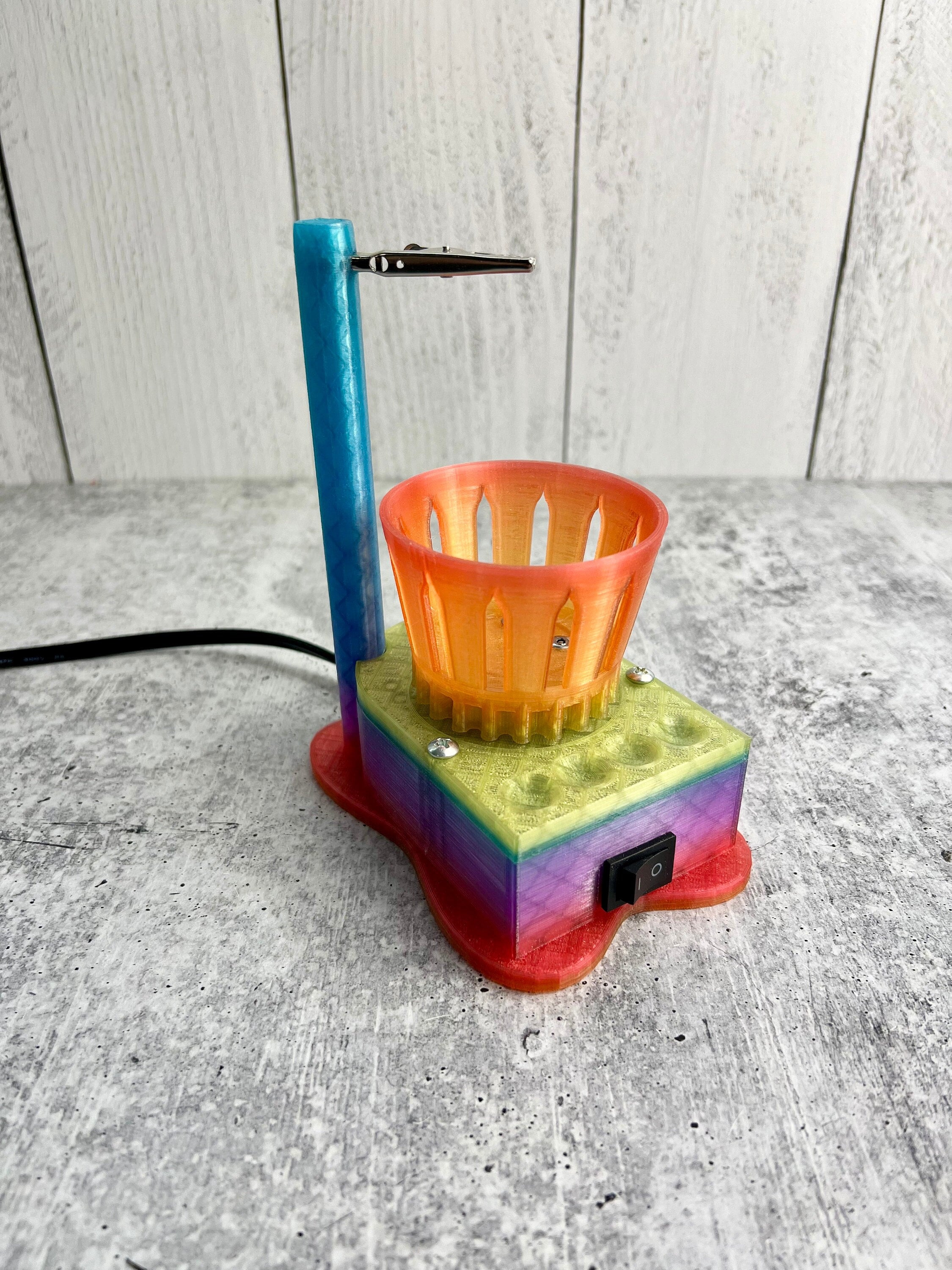 Rainbow Epoxy Mixer - Cup Turner Accessory - Resin Mixer