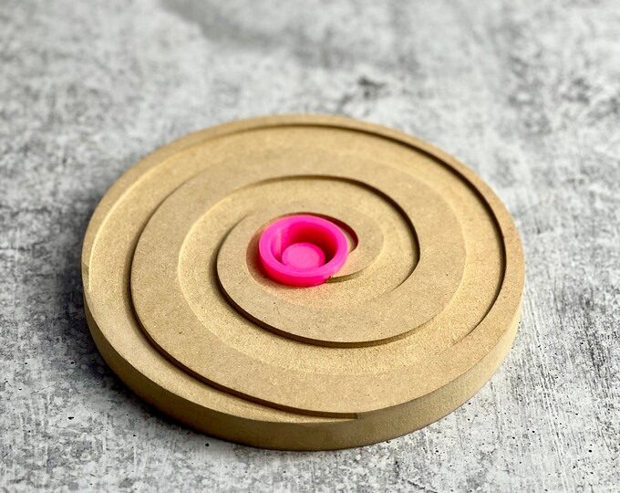 JUNE CLEARANCE - Single Cup drying rack for glitter tumbler making / cup turner - Pink