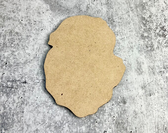 Geode Blank for acrylic pouring or resin art - 1/4" MDF
