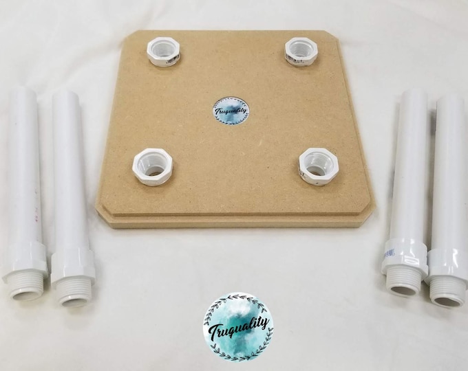 4 Cup drying rack for glitter tumbler making / cuptisserie / cup turner