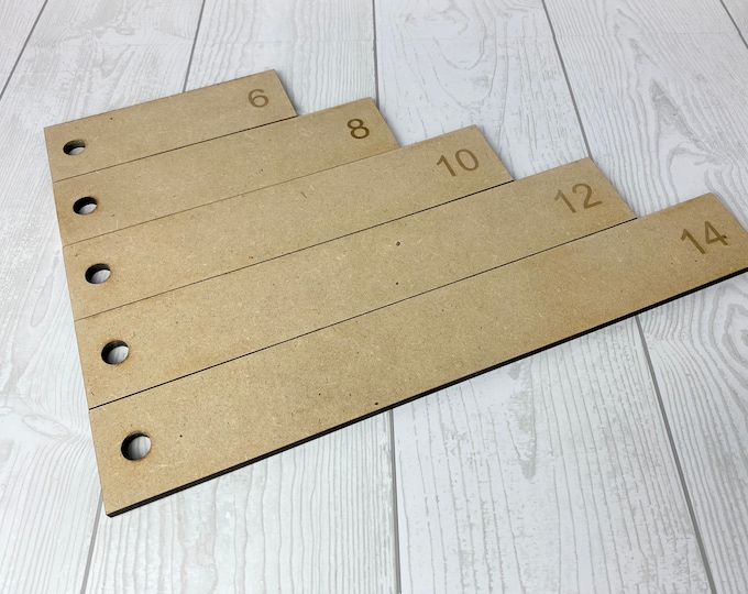 Ribbon Tail Ruler - Wreath Making, Ribbon Ruler