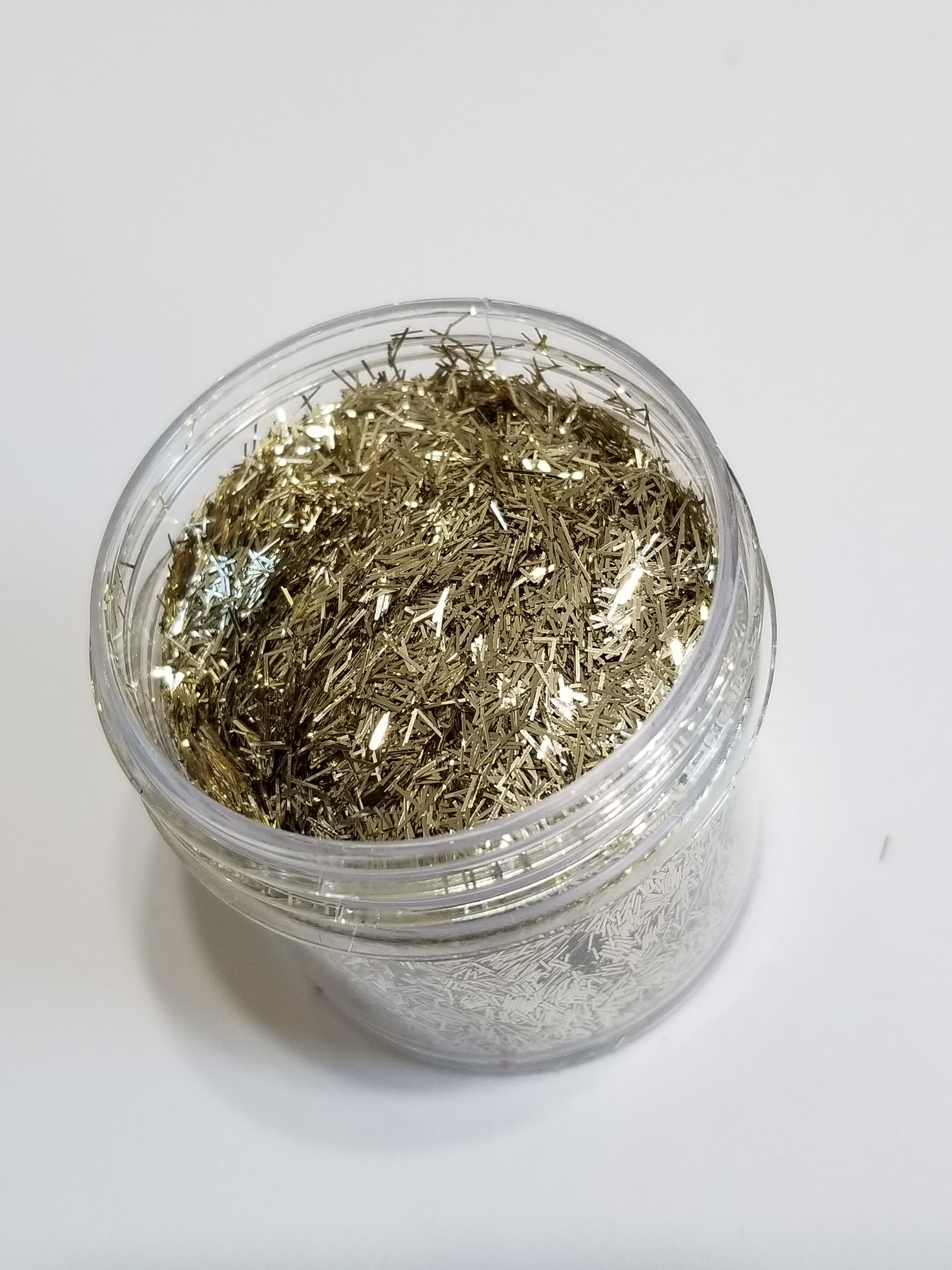 Gold Tinsel Glitter 1 oz