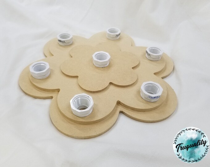 7 Cup drying rack for glitter tumbler making / cuptisserie / cup turner