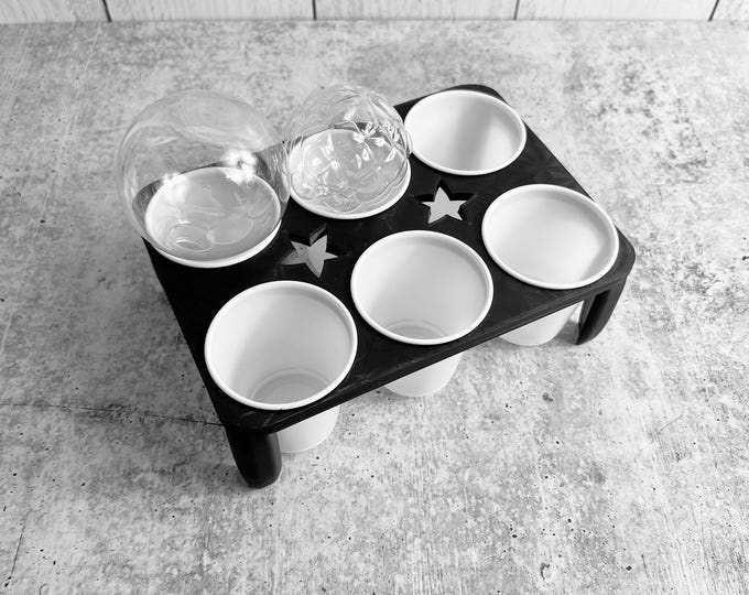 Ornament Cradle Drip Station - Christmas - Black
