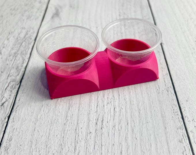 READ DESCRIPTION - Mixing Cup Holder - 1 oz (30ml) - 2 Count- Scratch and Dent Sale