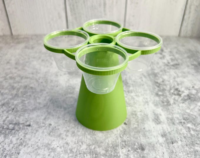 Mixing Cup Holder - 1 oz (30ml) - 4 Count - Green
