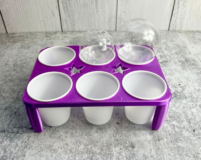 Ornament Cradle Drip Station - Christmas - PURPLE