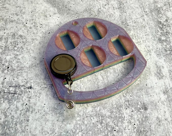 Glitter UV Badge Reel Holder