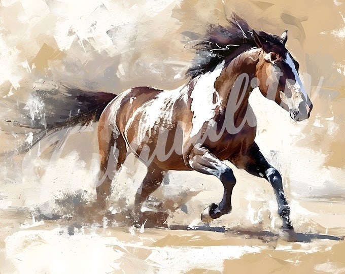 Horse Running JPG, Horse Clipart - Printable Clipart, High Quality JPG Download --