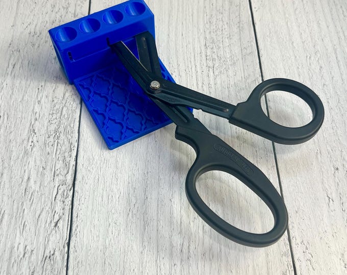UV Adapter for Scissors - Glitter Scissor Adapter - Trauma Scissors - BLUE