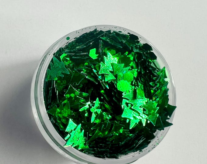 CLEARANCE - Spruce Glitter Mix - Available in 1 oz