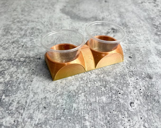 READ DESCRIPTION - Mixing Cup Holder - 1 oz (30ml) - 2 Count- Scratch and Dent Sale