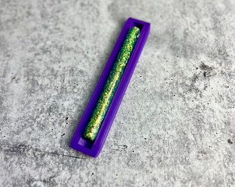 Epoxy Pen Cradle - Glitter Pen Cradle - Purple