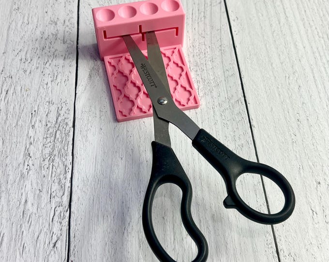 UV Adapter for Scissors - Glitter Scissor Adapter - Trauma Scissors - Pink