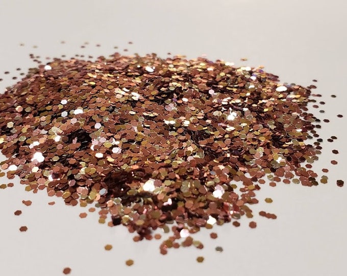 CLEARANCE - Rose Glow Custom Glitter Mix - Available in 1,2, or 4 oz