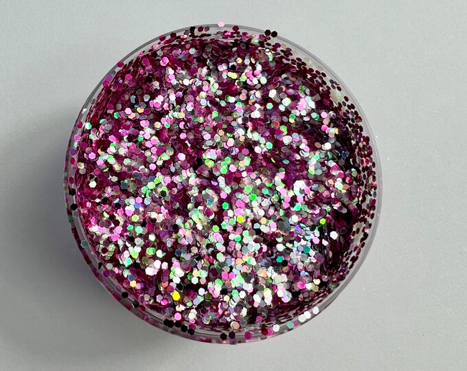 JUNE CLEARANCE - Tickled Pink Glitter Mix - Available in 1 oz