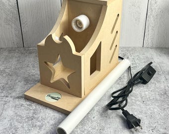 Magnetic Tall Single Cup Turner with drying rack - One Cup Turner for Making Glitter Epoxy Tumblers