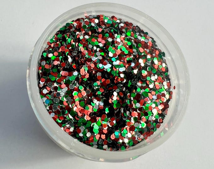 CLEARANCE -  Holiday Cheer Glitter Mix - 1 oz