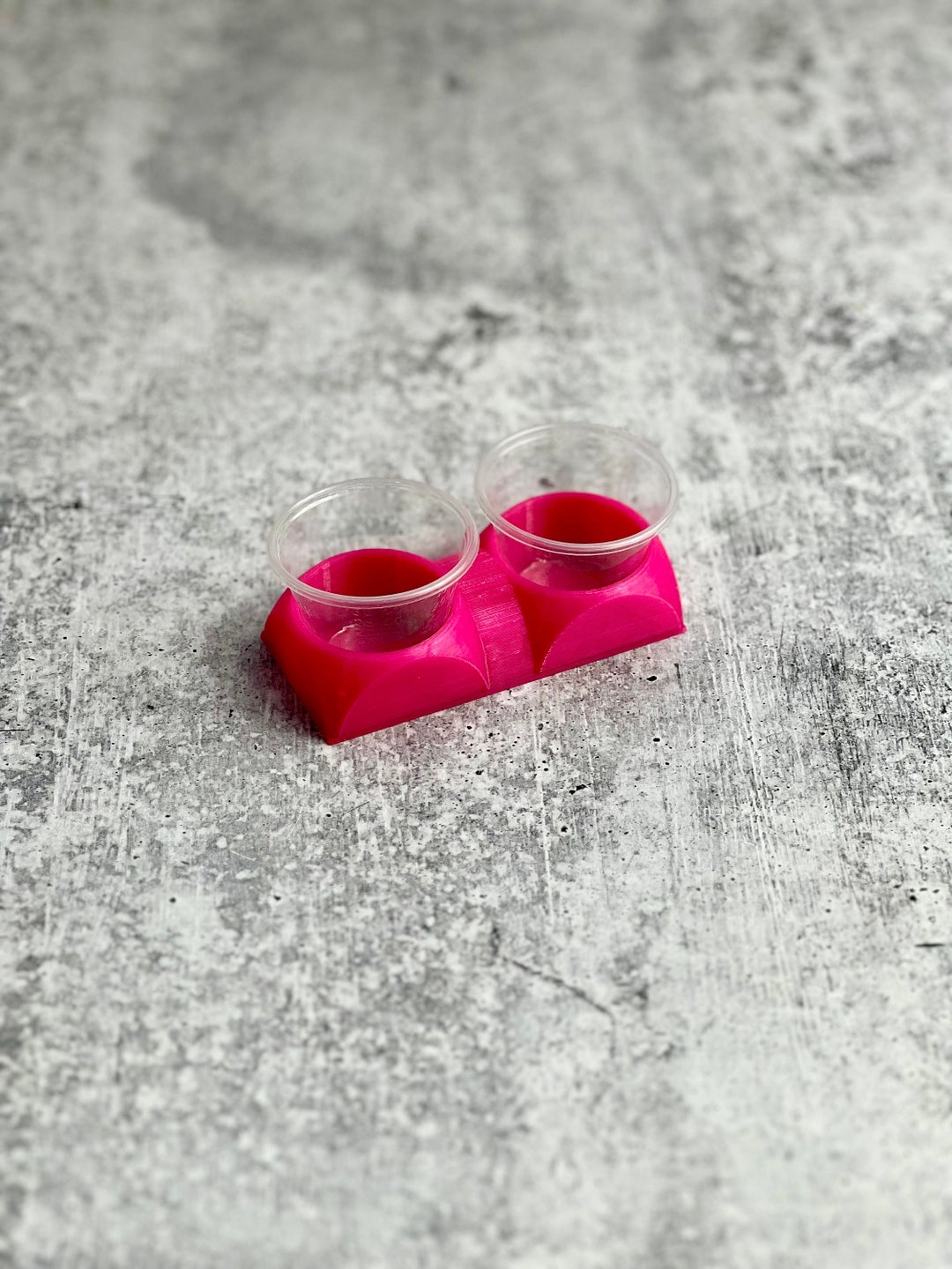 Mixing Cup Holder 1 Oz 30ml 2 Count Pink Etsy