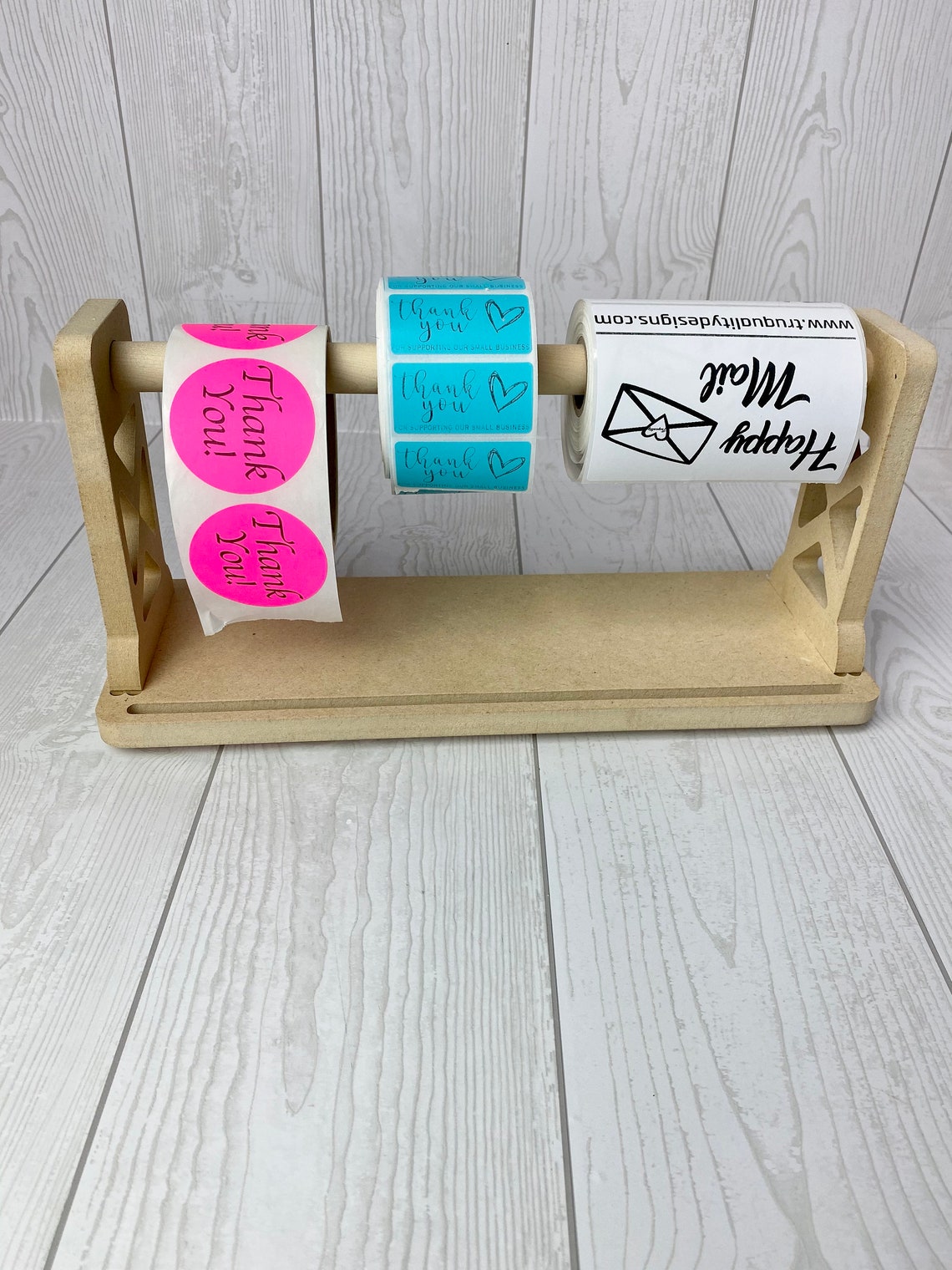 Sticker / Packaging Sticker / Label Holder Organizer Desk Etsy