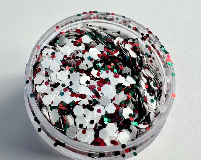 JUNE CLEARANCE - Holiday Cheer Glitter Mix - 1 oz