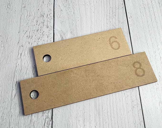 Clearance - 6 & 8 Inch Ribbon Tail Ruler: Wreath Making Supplies