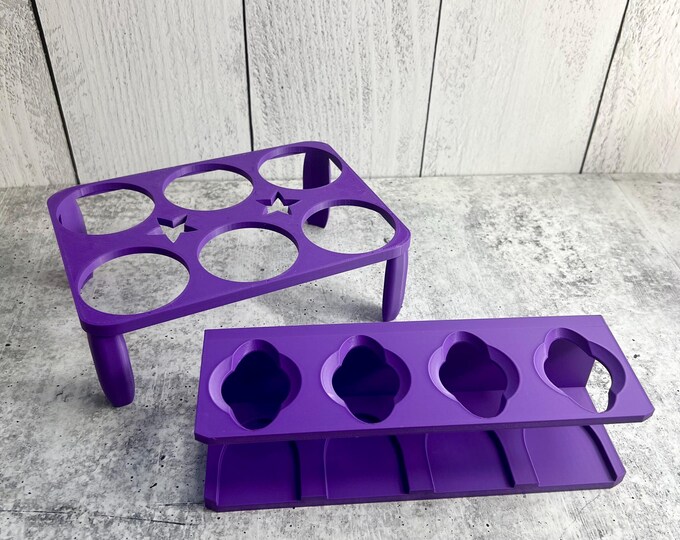 BUNDLE DEAL - Ornament Cradle Drip Station - Christmas - purple