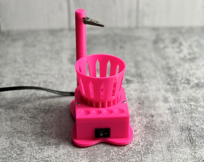 Hot Pink Epoxy Mixer - Cup Turner Accessory - Resin Mixer