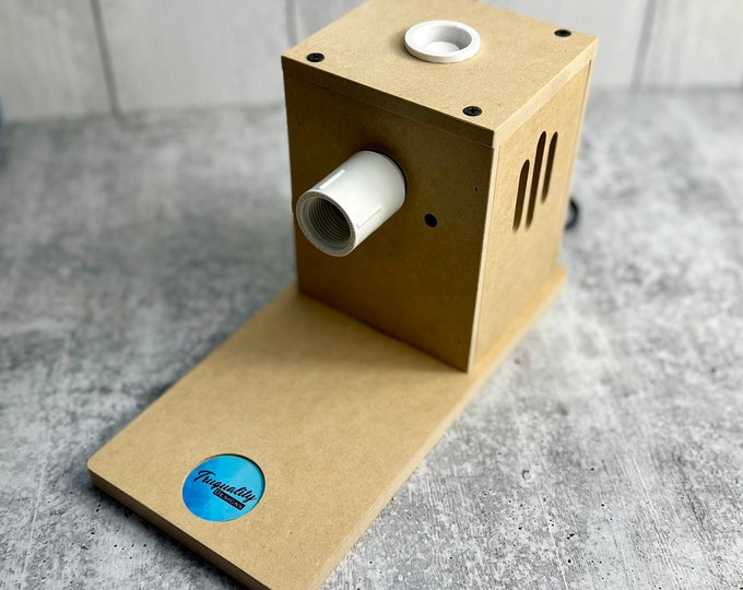 READY TO SHIP - Single Cup Turner with drying rack - 5-6 rpm motor - One Cup Turner for Making Glitter Epoxy Tumblers