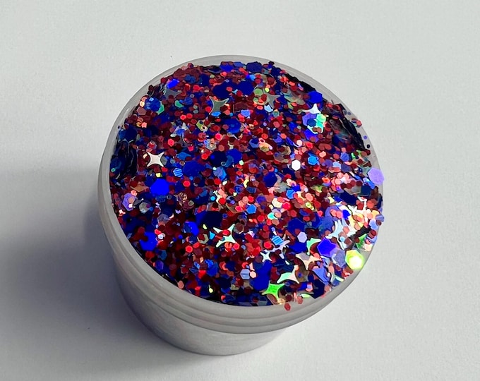CLEARANCE - Firecracker Glitter Mix - Available in 2 oz