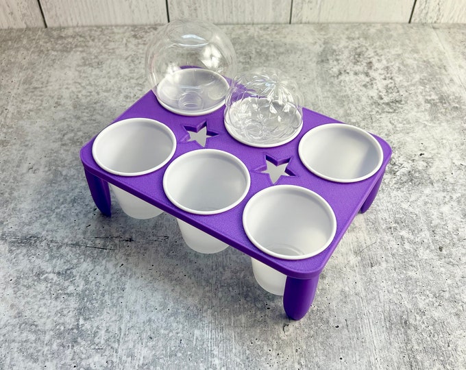 Ornament Cradle Drip Station - Christmas - PURPLE