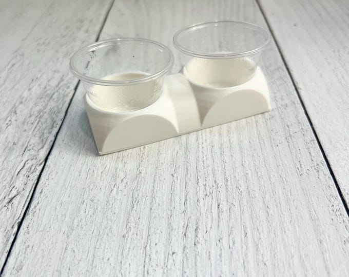 READ DESCRIPTION - Mixing Cup Holder - 1 oz (30ml) - 2 Count- Scratch and Dent Sale