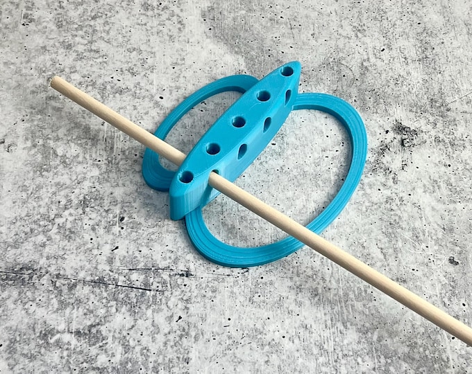 UV Epoxy Pen Holder - Glitter Pen | Epoxy Glitter Pen - Blue