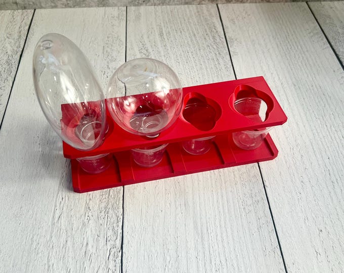 Ornament Cradle Drip Station - Christmas - RED