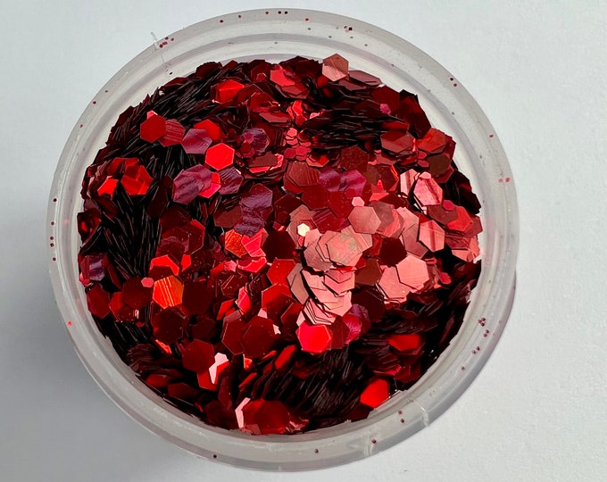JUNE CLEARANCE - Poppy Glitter Mix - 1 oz
