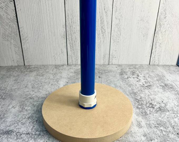 Blue Single Cup drying rack for glitter tumbler making / cup turner
