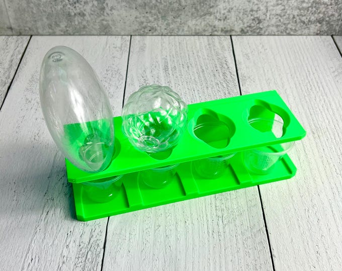Ornament Cradle Drip Station - Christmas - neon green