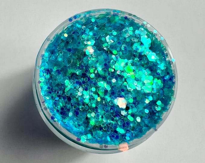 CLEARANCE - Blue Glitter Mix - Available in 1 oz