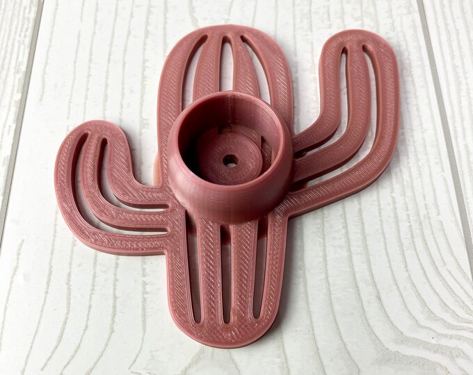 JUNE CLEARANCE Cactus Single Cup drying rack for glitter tumbler making / cup turner