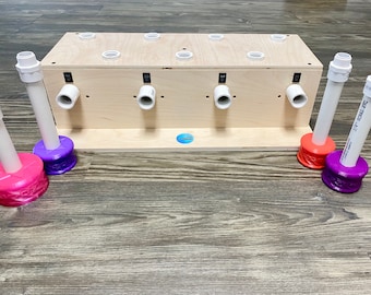 LIMITED TIME DEAL - Four Cup Turner with Cooling Fan and Drying Rack - Set of 4 Inserts - 4 Cup Turner for Making Glitter Epoxy Tumblers