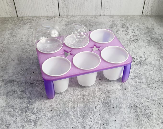 Ornament Cradle Drip Station - Christmas - Purple