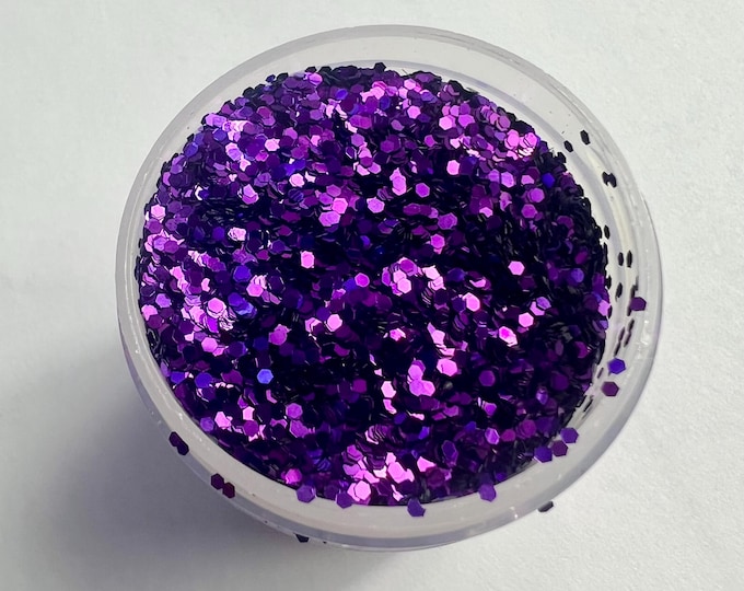 CLEARANCE - Purple Glitter Mix - Available in 1 oz