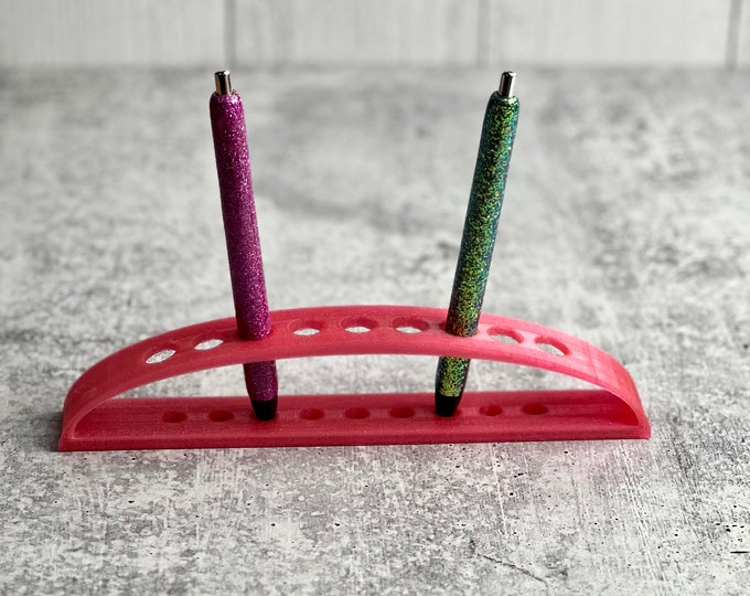 Glitter Pen Stand - Holds 9 Pens