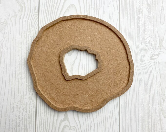 Hollow Geode Blank for acrylic pouring or resin art (A)