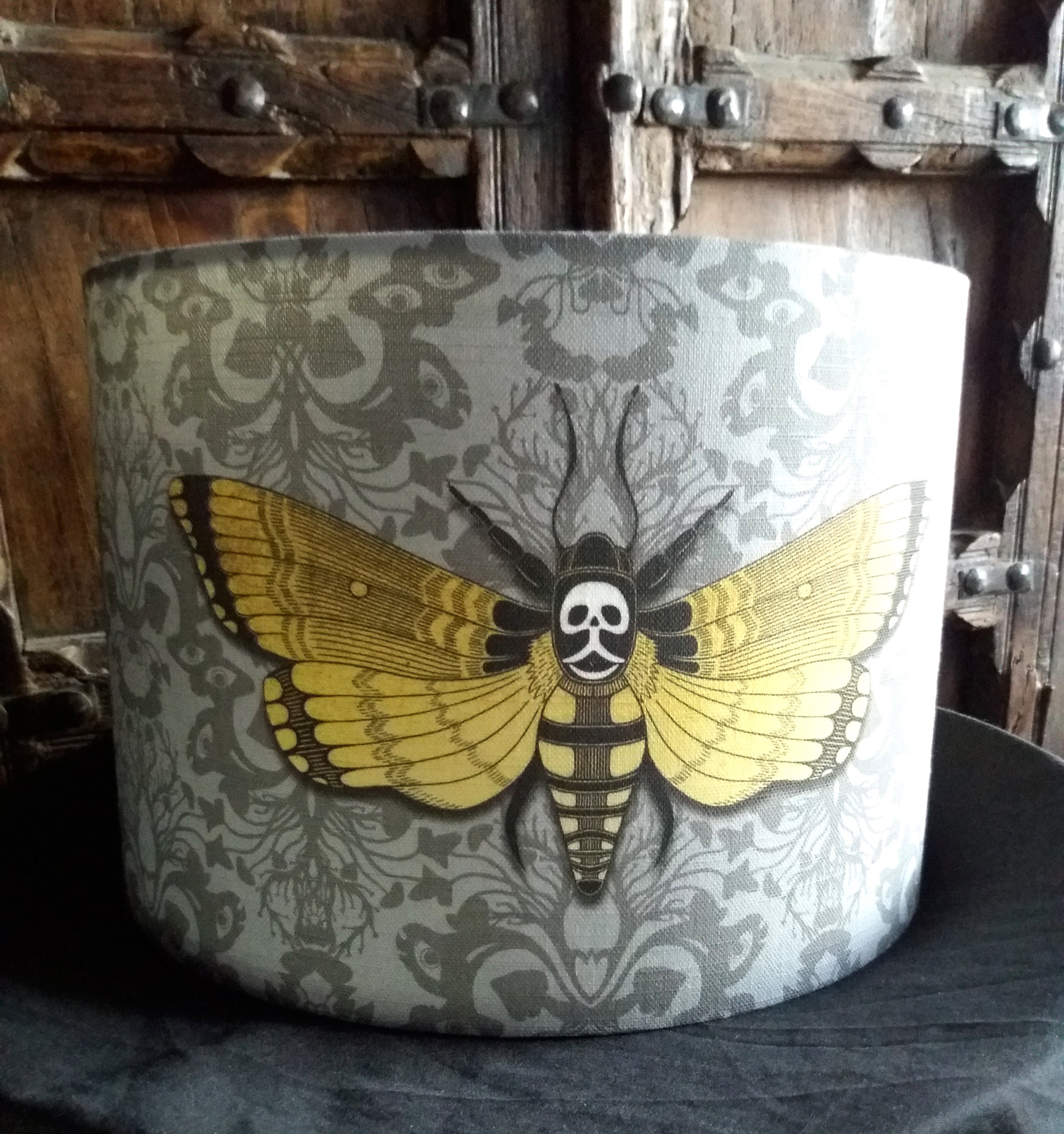 Home & Living Lamp Shades Gothic lightshade macabre lampshade Deaths